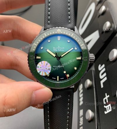 1:1 GF Factory Blancpain Fifty Fathoms Bathyscaphe Mokarran Ceramic High Copy Watch